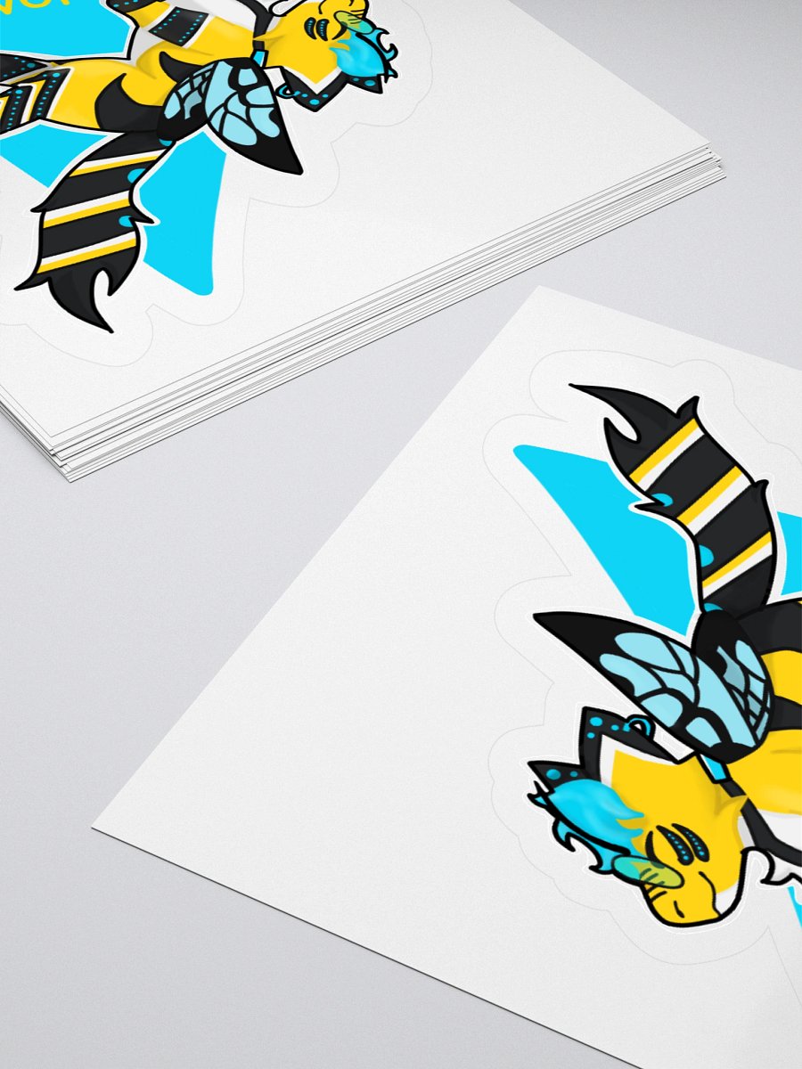 Buzzing bee Hammy Sticker product image (12)