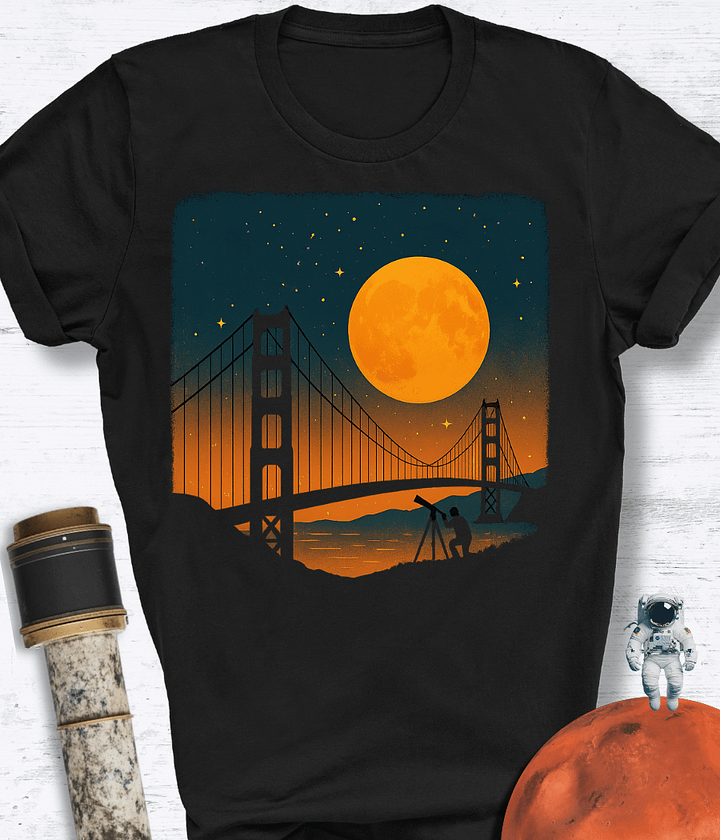 Golden Gate Stargazer T-Shirt product image (1)