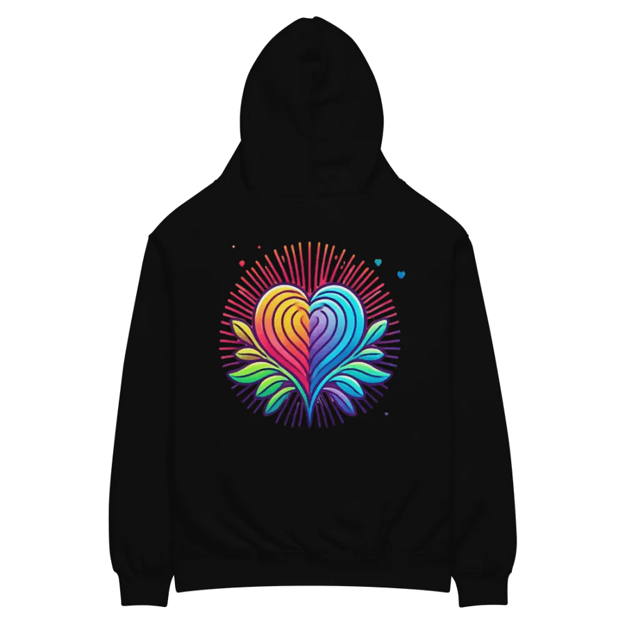 Heart Harmony Unisex Oversized Hoodie product image (4)
