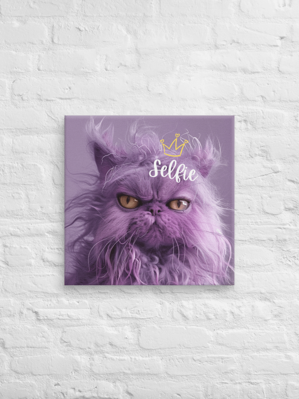 Selfie Mess: Canvas Print product image (2)