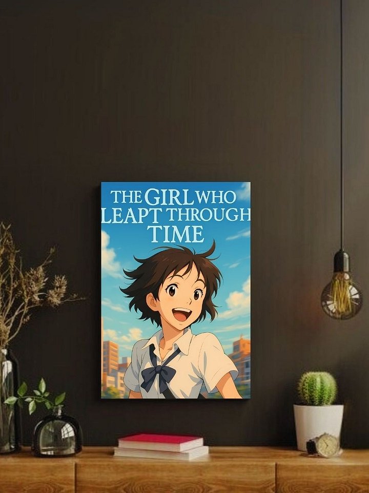 The Girl Who Leapt Through Time – Summer Sky Freedom – 8x10 Metal Print product image (2)