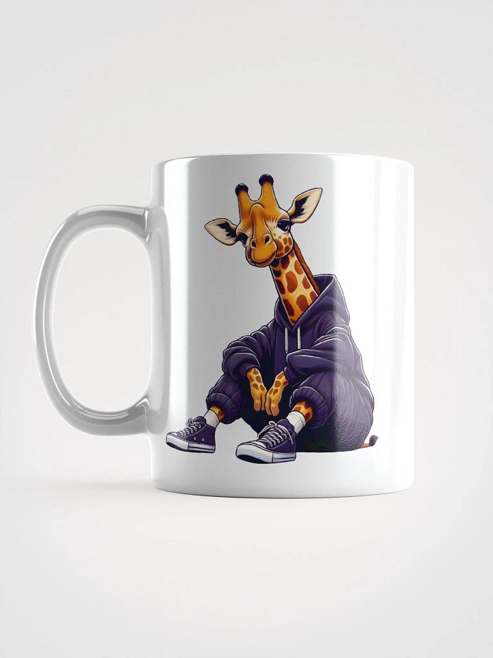 URBAN GIRAFFE / WHITE MUG product image (2)