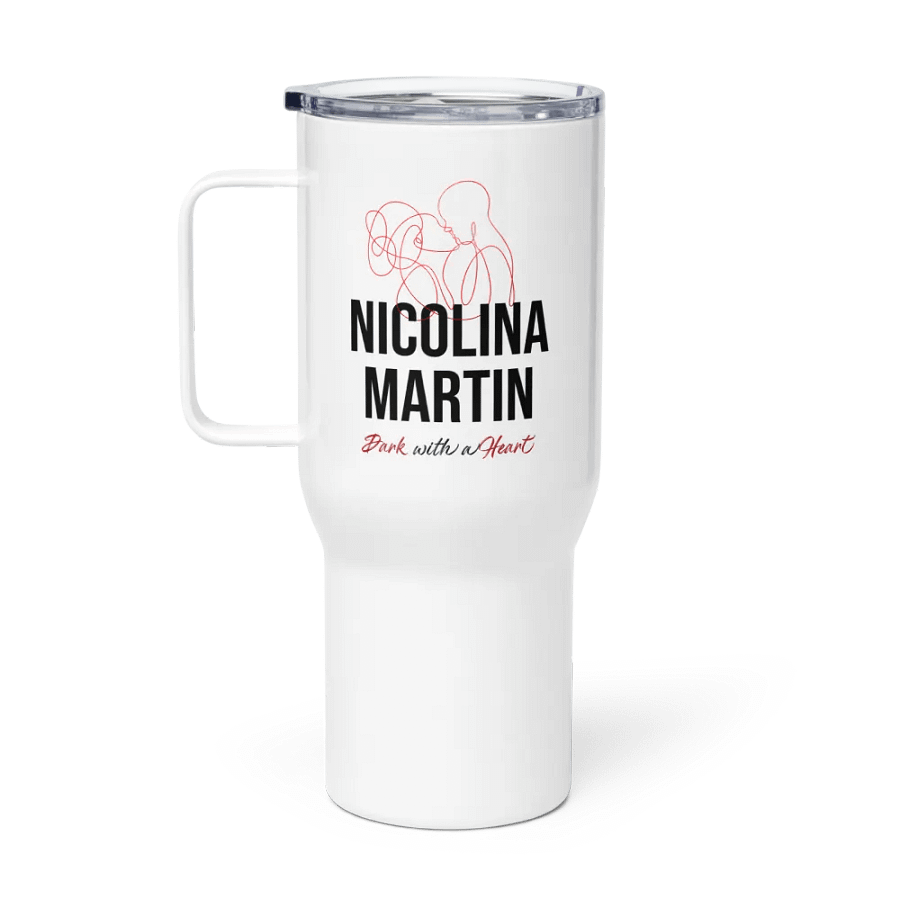 Nicolina Martin Dark with a Heart Mug product image (1)
