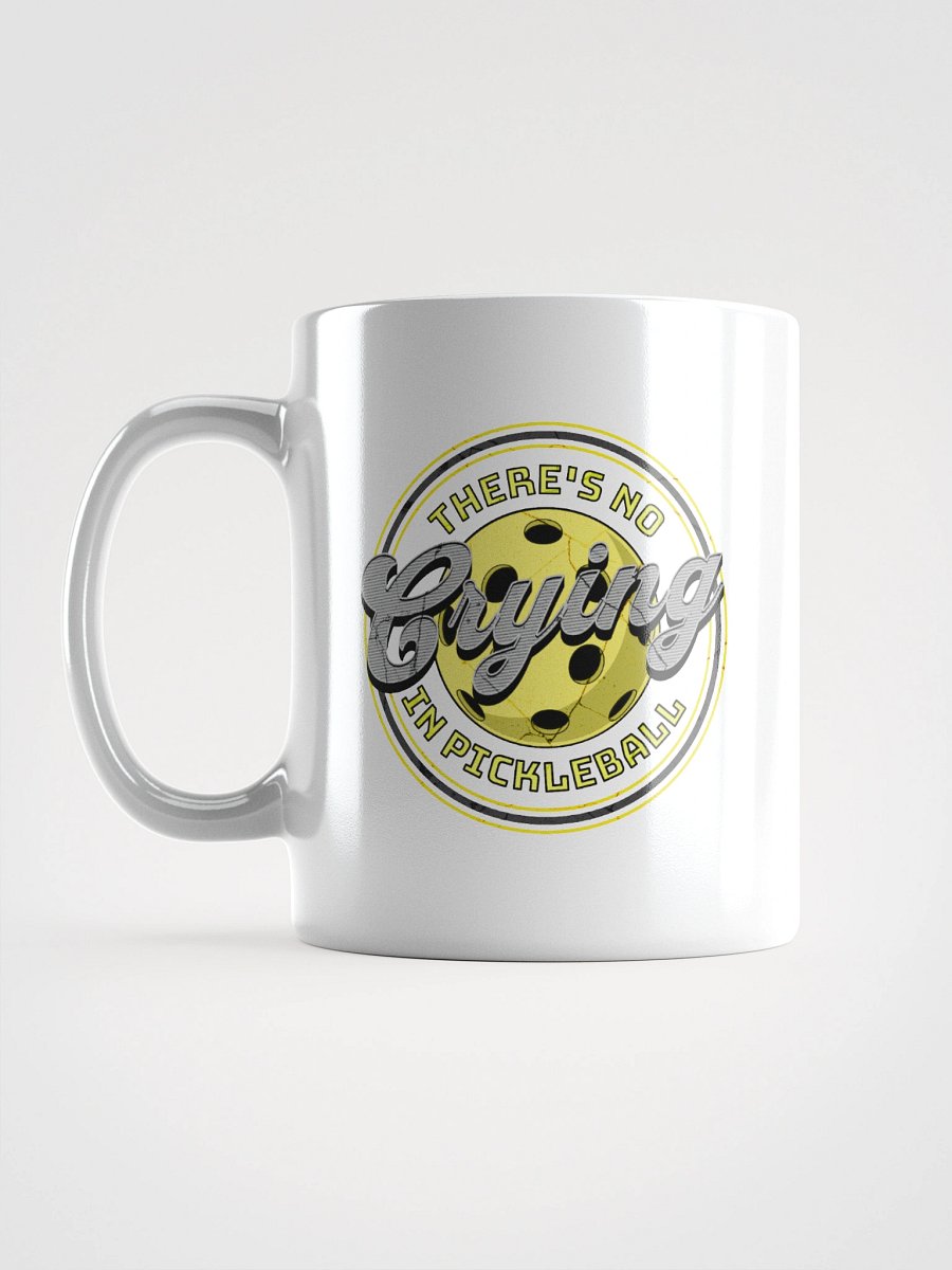 Theres No Crying In Pickleball Distressed Passion Mug product image (1)