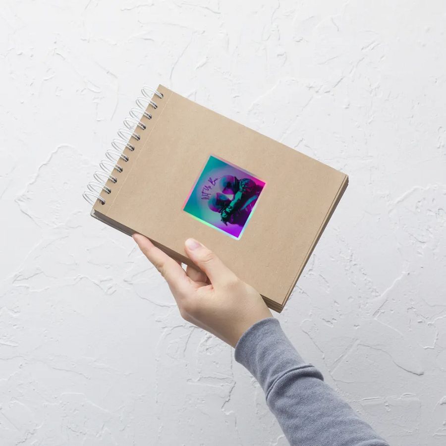 Cosmic Embrace! Holographic Sticker Sheet product image (9)