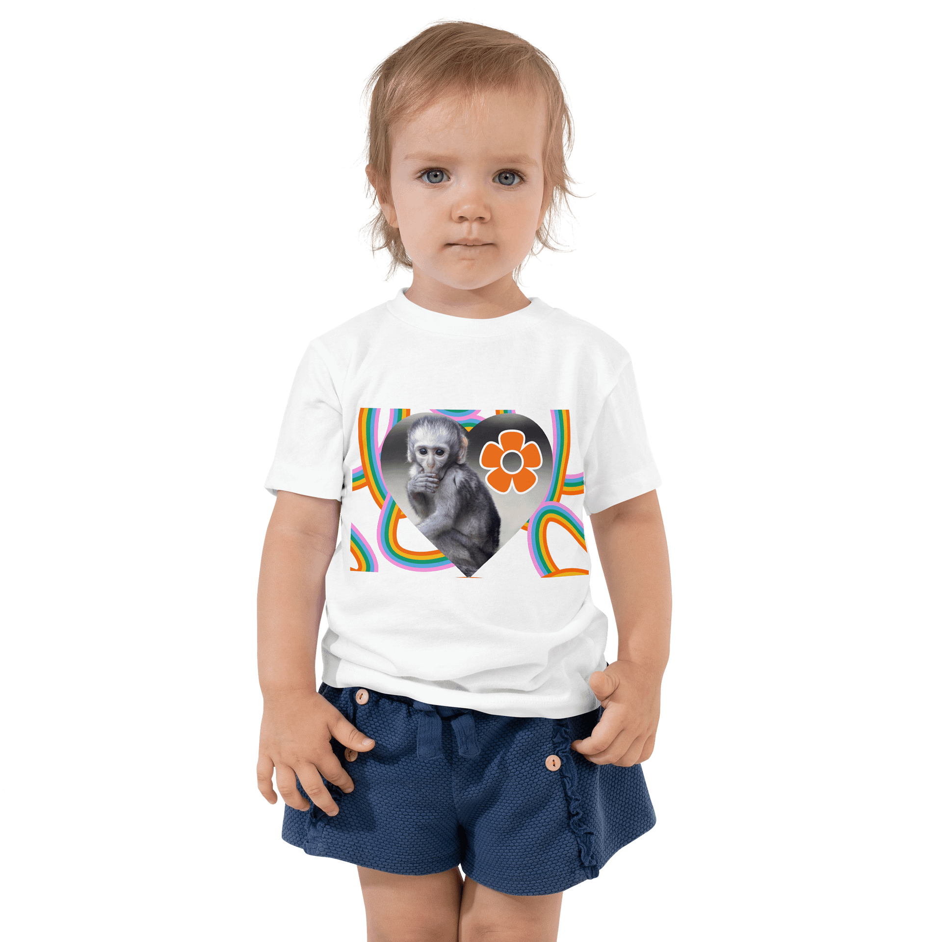 Vervet Monkey Business Toddler Cotton T-Shirt 2 product image (4)