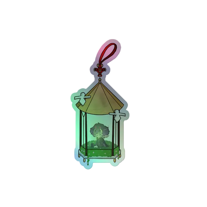 Trapped In A Lantern Oni Sticker product image (2)