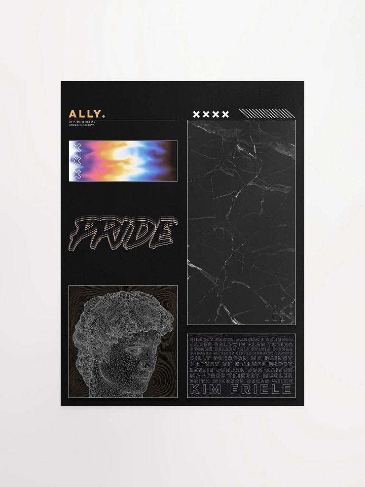 Alternative Straight Ally Pride Poster product image (2)