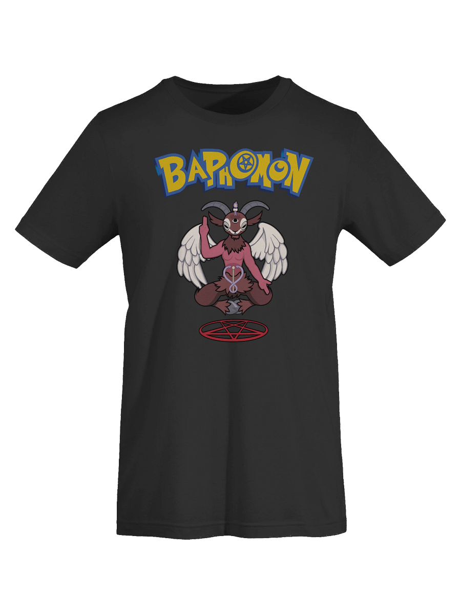 Baphomon: Gotta Summon ‘Em All! Parody Tee product image (56)
