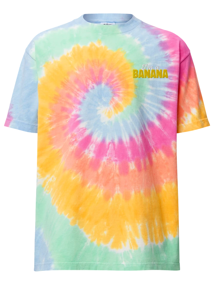 I'm a Banana tie dye shirt product image (1)