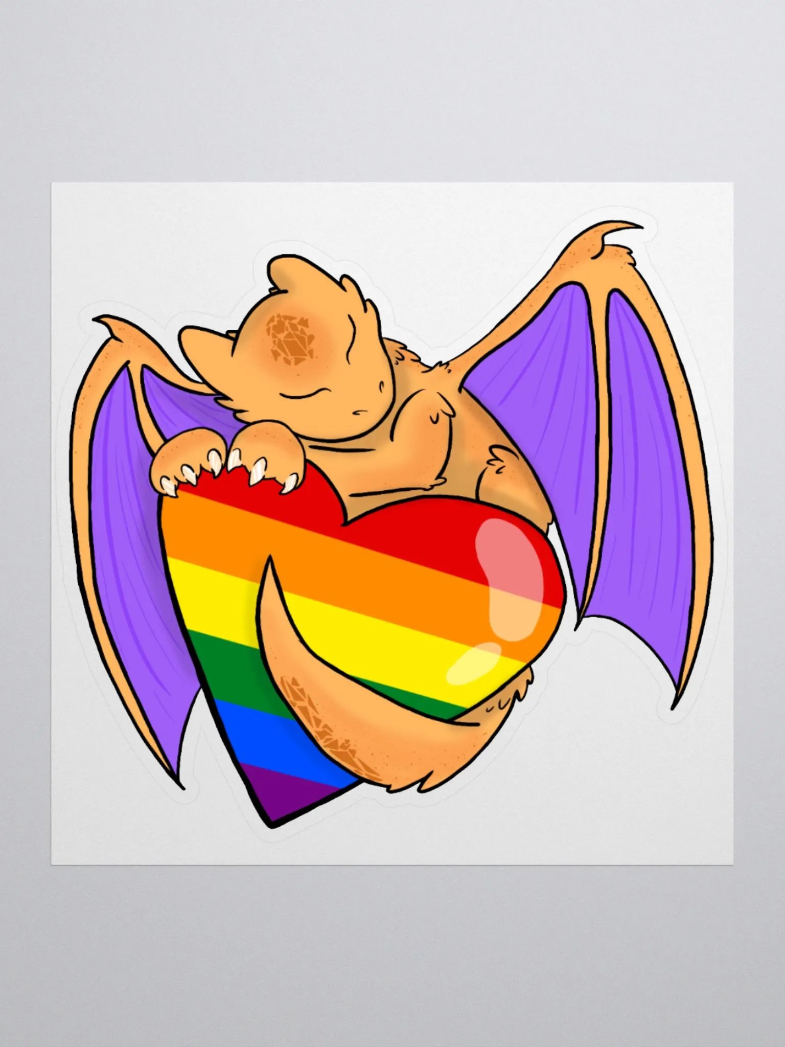 Dragon of PRIDE Sticker product image (2)