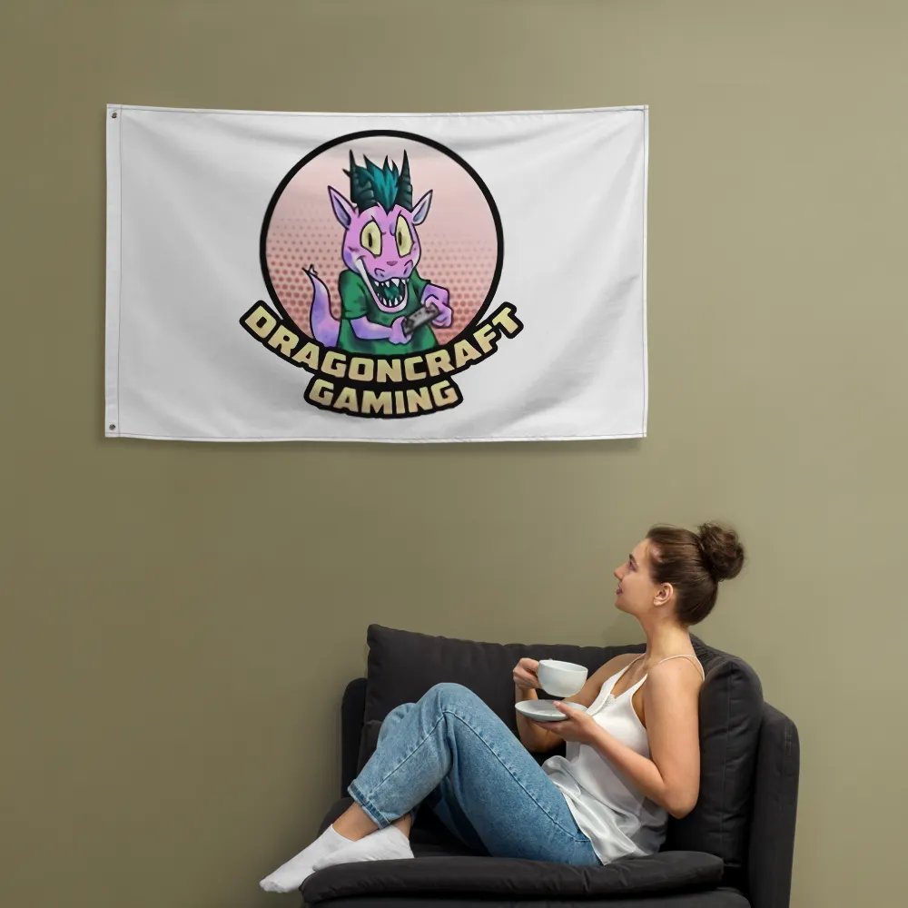 Dragoncraft Gaming Flag product image (12)