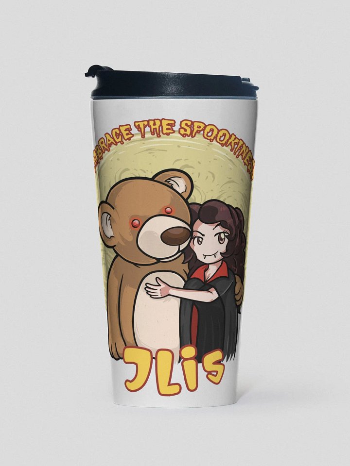 Stainless Steel Travel Mug - Spooky JLis product image (1)