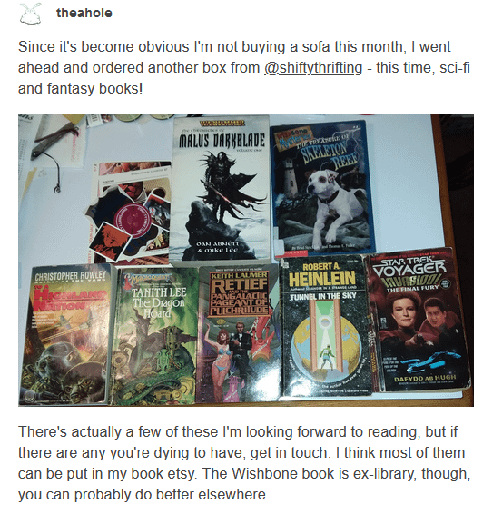 (US ONLY) Sci-fi and Fantasy Book Junk Box product image (2)