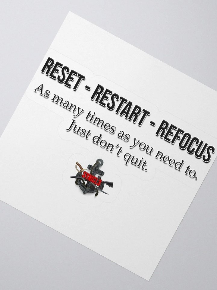 Positivity - Reset Sticker product image (2)