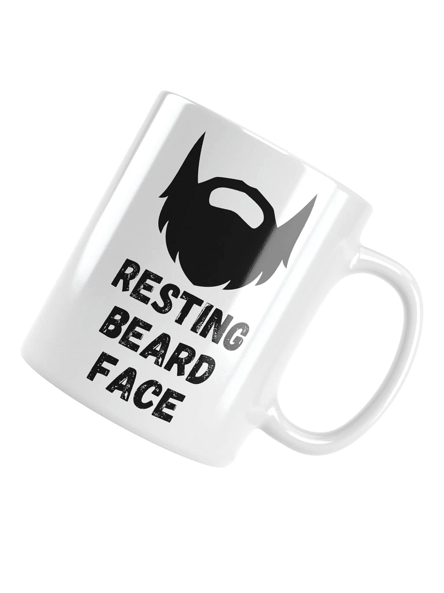 Resting Beard Face Mug product image (4)