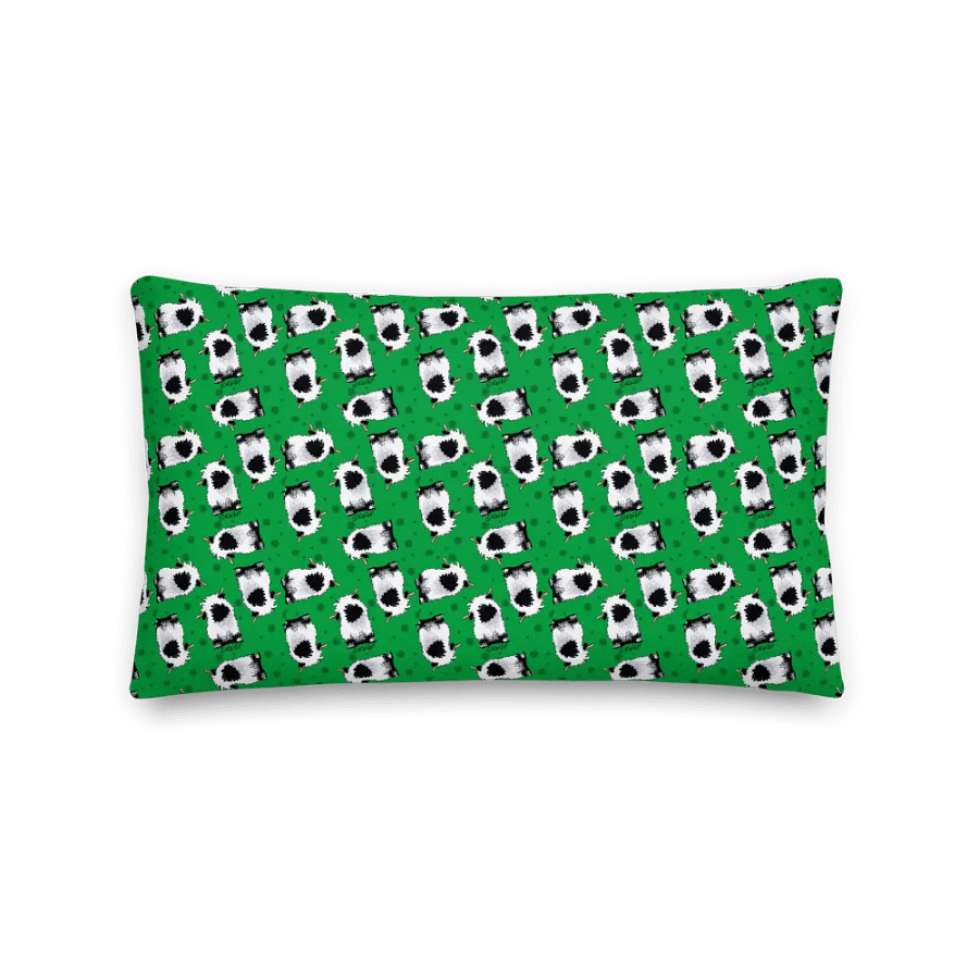 Blacknose Sheep All-Over Pillow product image (2)