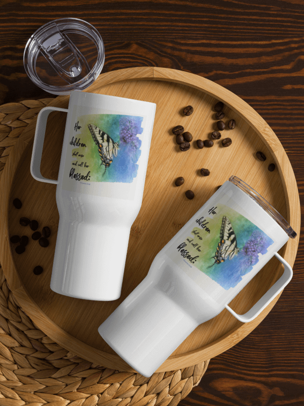 Call Her Blessed Butterfly Travel Mug product image (2)