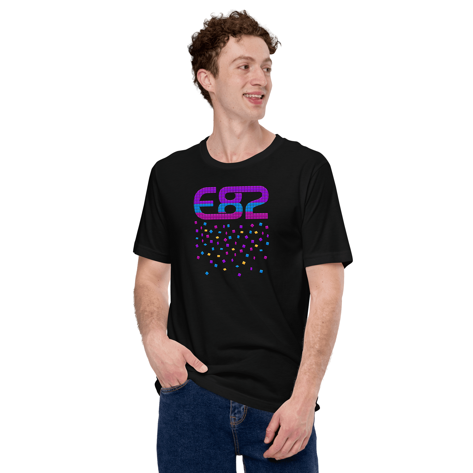 E82 Vintage Tiles Unisex T-Shirt product image (3)