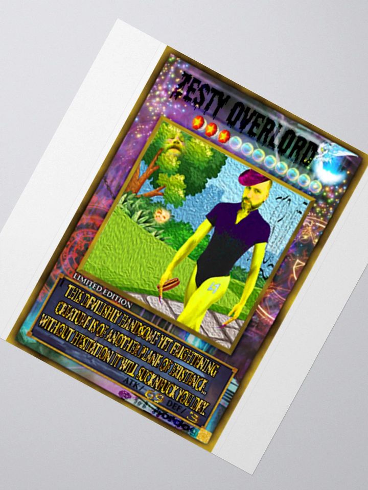 ZESTY OVERLORD Sticker product image (5)