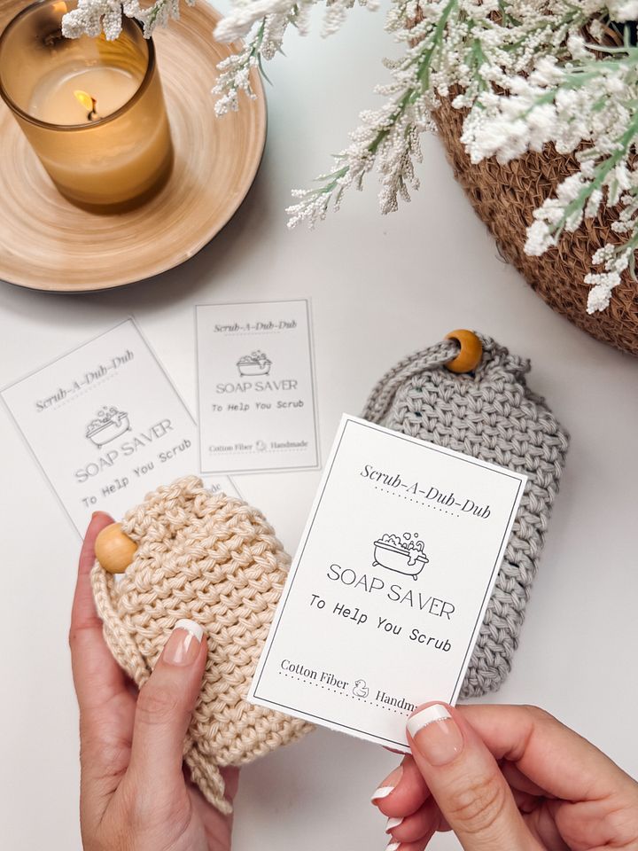 Soap Saver Crochet Bag Pattern product image (1)