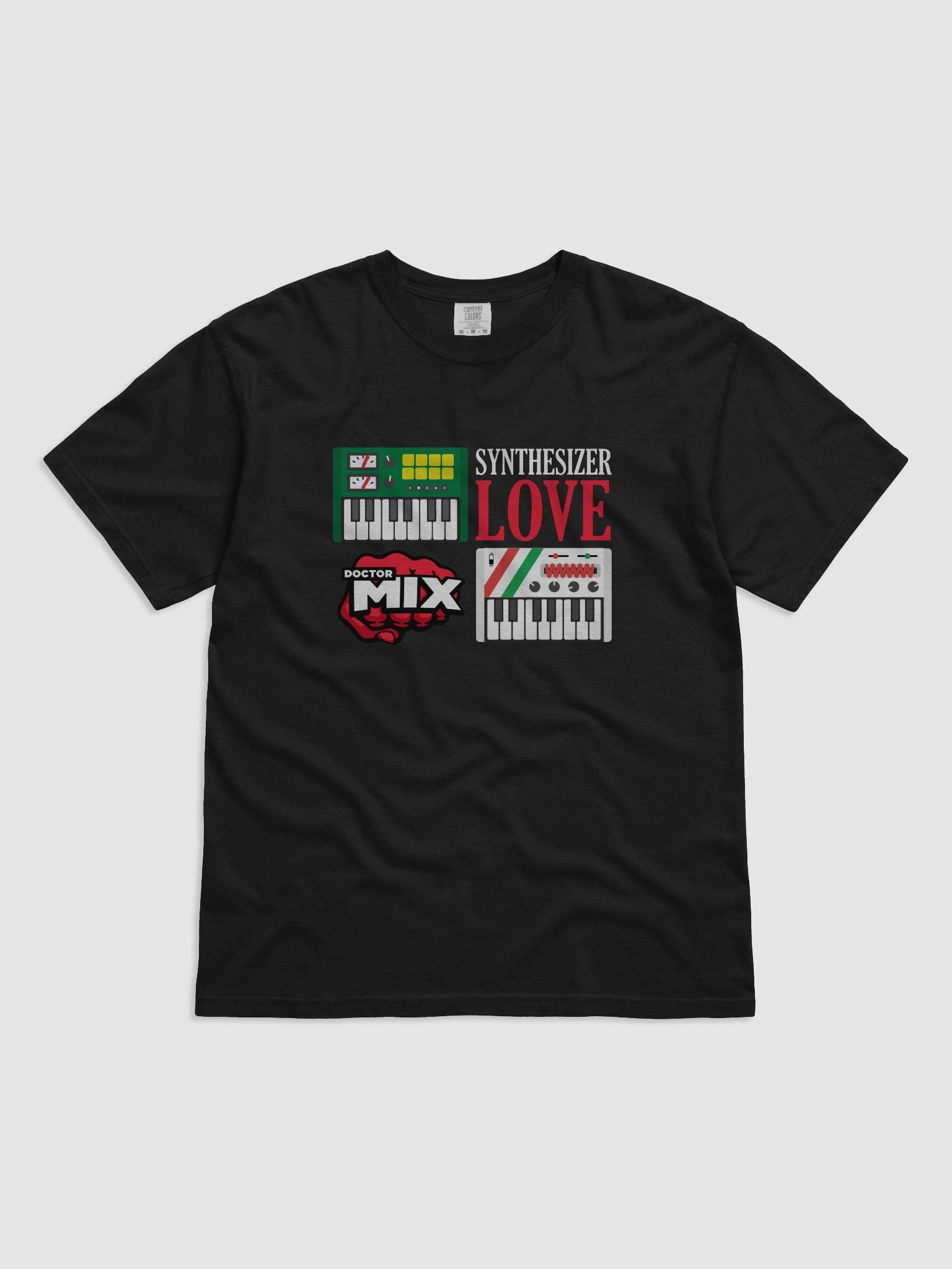 Synthesizer Love T-Shirt Round Neck (2 colours) product image (1)