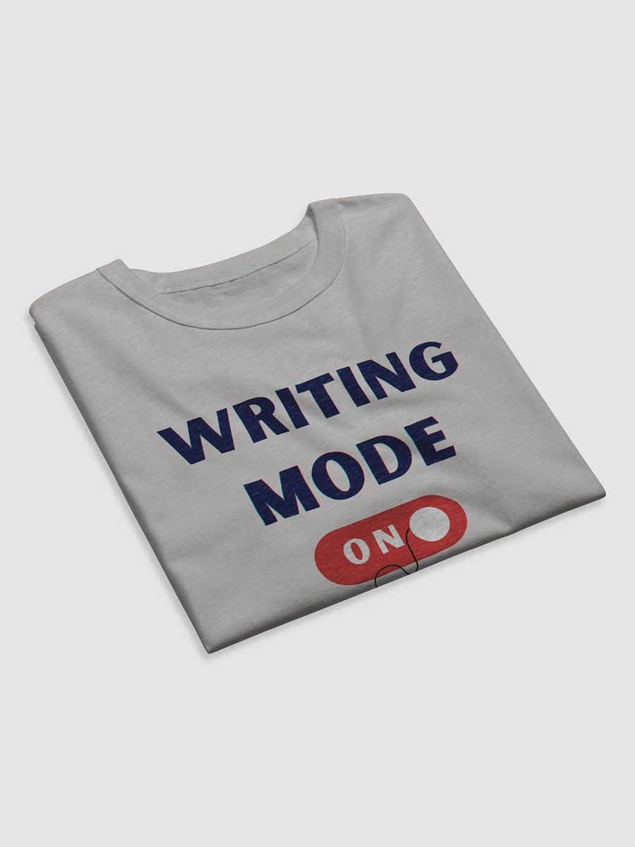 Writing Mode On - Relaxed Grey T-shirt product image (5)