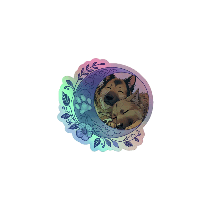 Sleepy Pups Sticker product image (1)