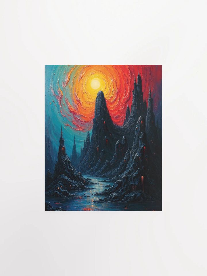 Mystical Tower Dreamscape Poster product image (3)