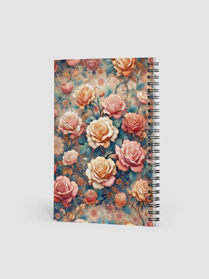Royal Floral Spiral Notebook product image (2)