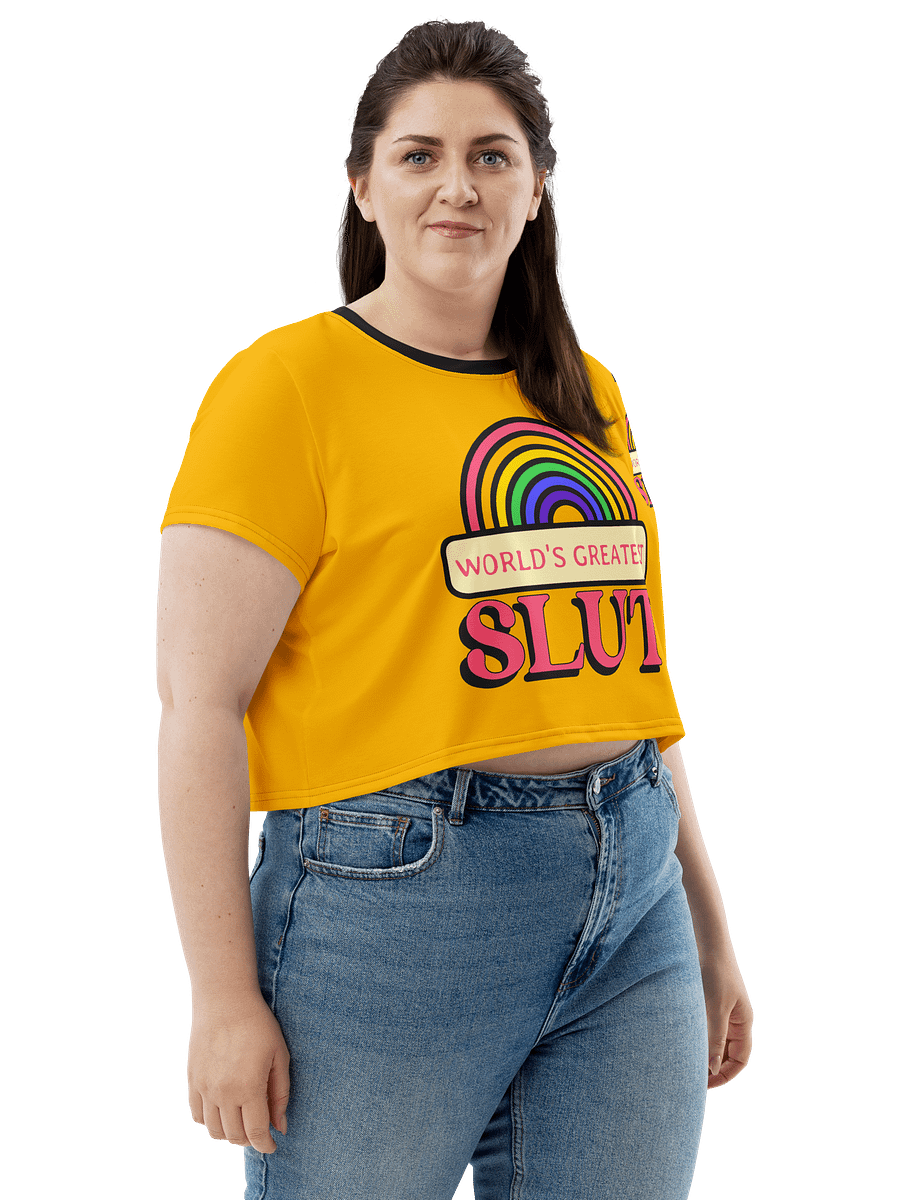 World's Greatest Slut crop tee product image (3)