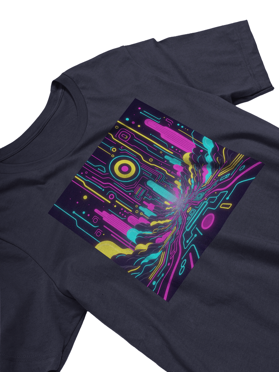 Neon Cityscape T-Shirt product image (16)