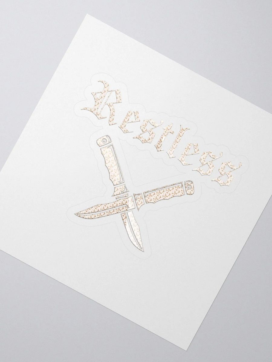 Restless Blades Kiss Cut Stickers product image (2)