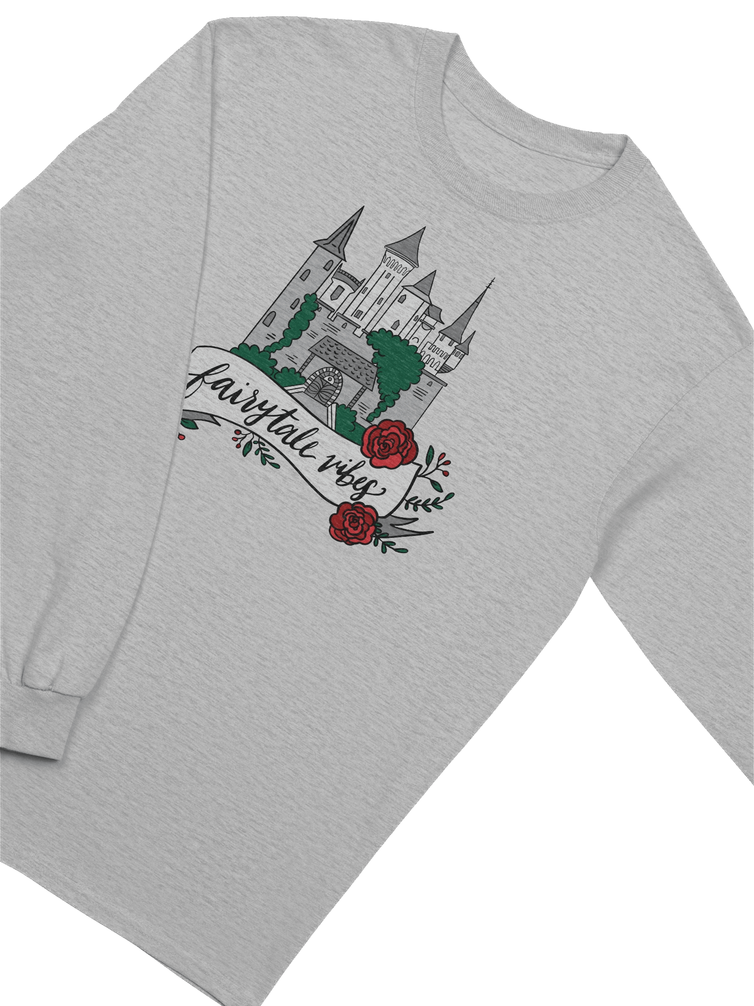 Fairytale Vibes Cotton Long Sleeve T-Shirt product image (11)