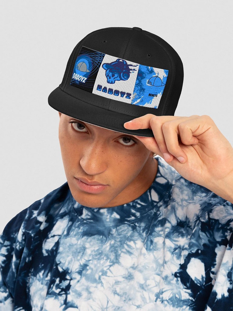 Three In One Deluxe DABOYZ Snapback Flatbill Hat product image (5)