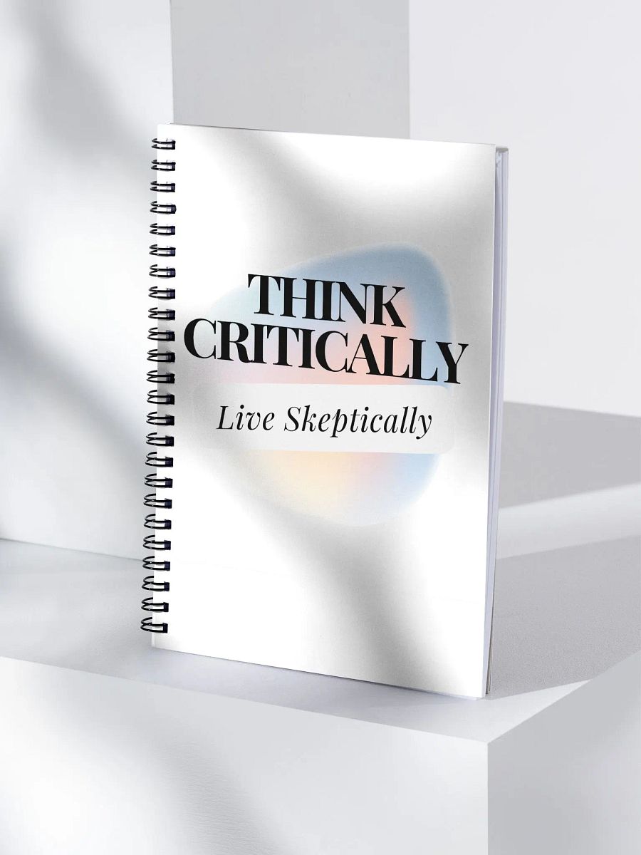 Think Critically, Live Skeptically Notebook product image (4)