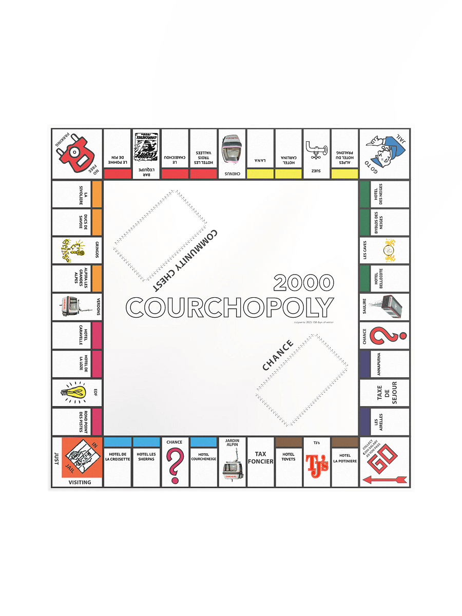 Courchevel Monopoly 2000 product image (1)