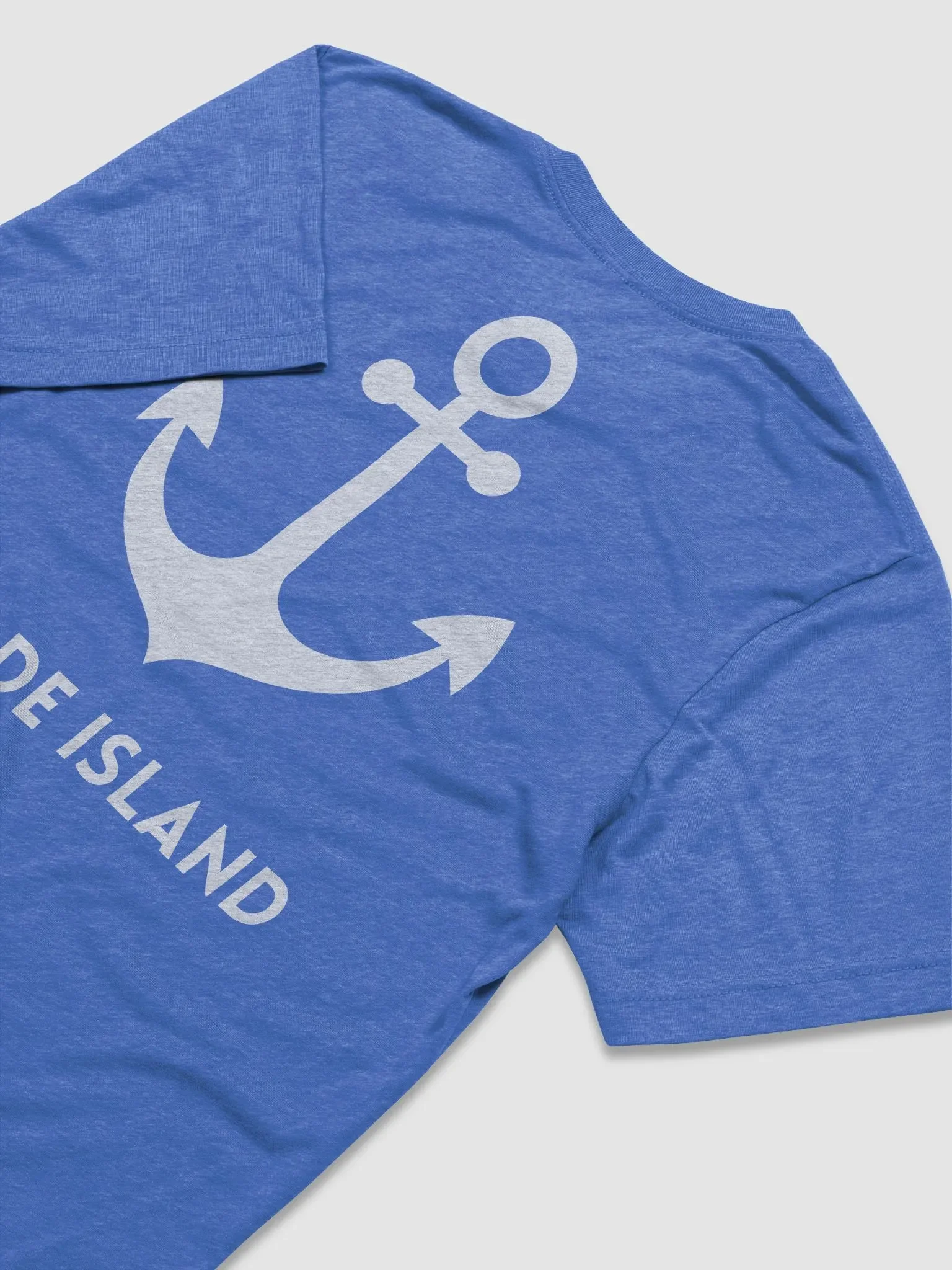 Tri-blend Anchor in Rhode Island T-Shirt product image (4)