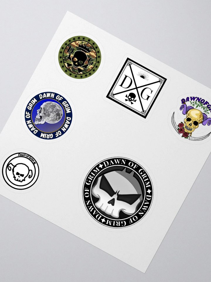 GrimSticker Logo Pack product image (6)
