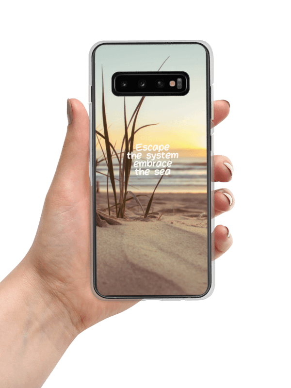 Embrace the Sea Clear Samsung® Case product image (7)