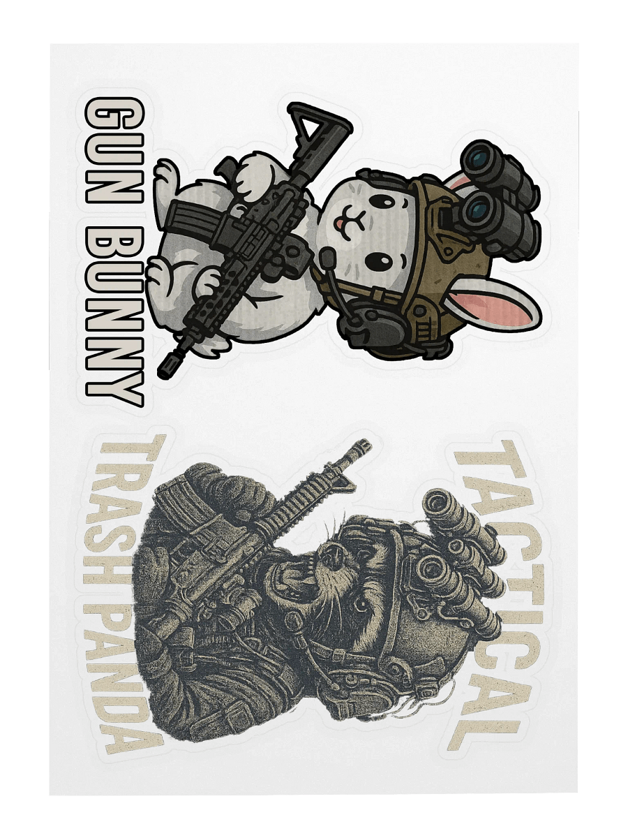 Tactical Animal Stickers product image (3)
