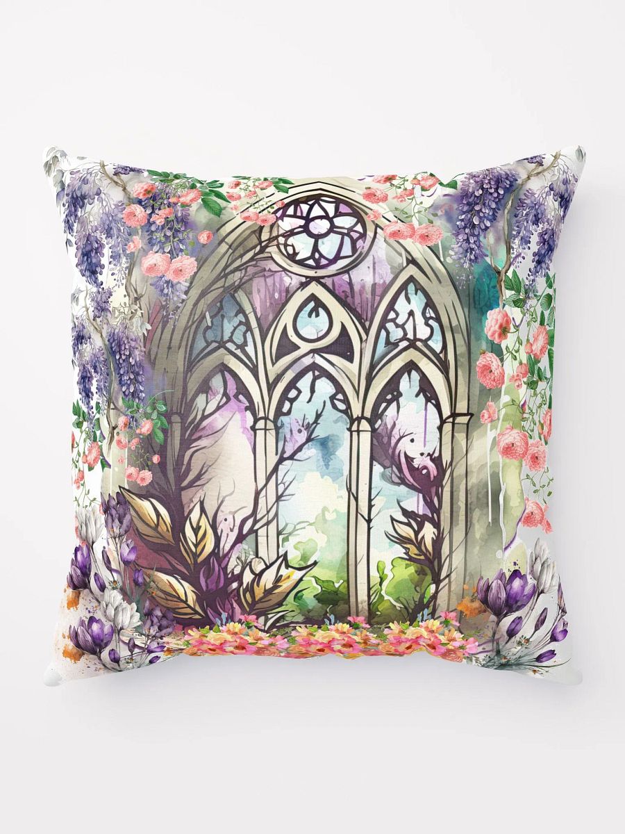 Elven Garden Magical Throw Pillow product image (7)
