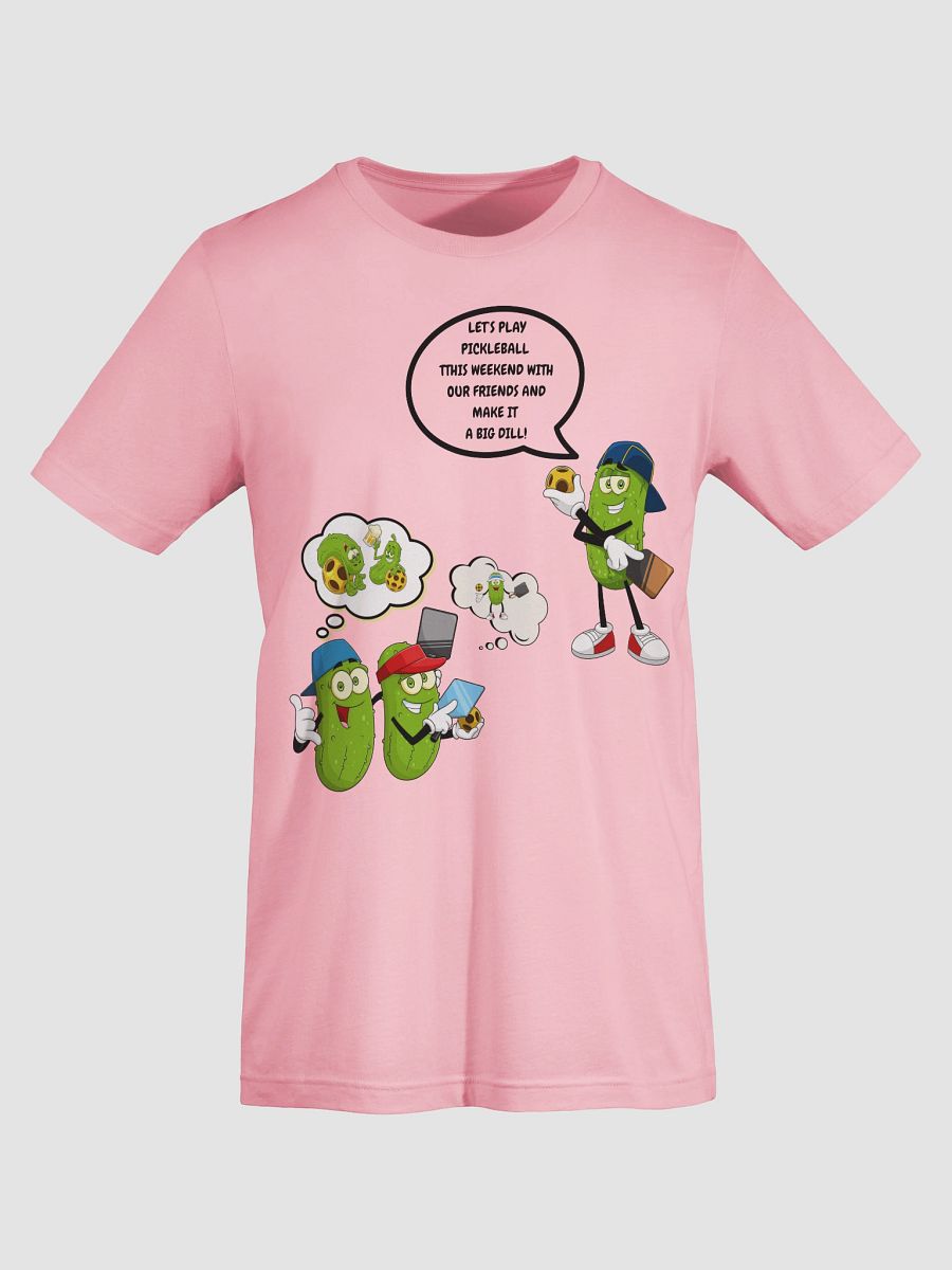Pickleball Make It A Big Dill Supersoft T-Shirt product image (67)