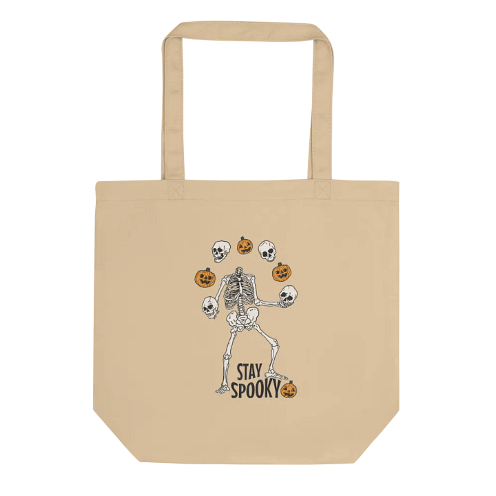 Spooky Skeleton Dance Eco Tote Bag product image (1)