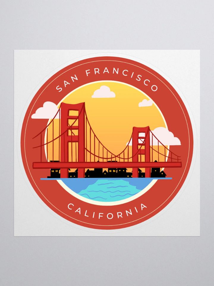 San Francisco Sticker product image (1)