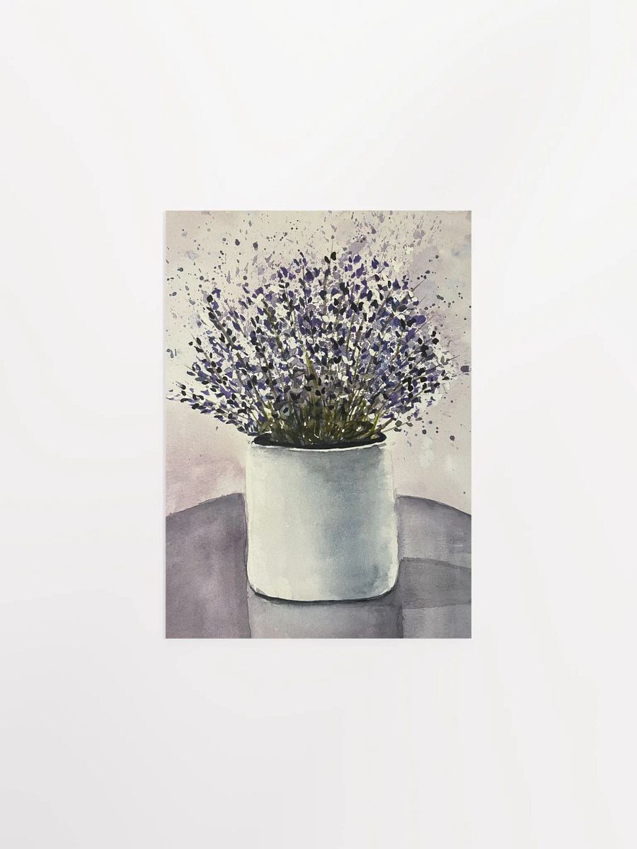 Lavender in Bloom - Watercolor Painting (Print) product image (1)
