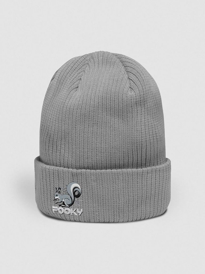 Organic Cotton Embroidered Beanie: POOKY!!!! product image (2)