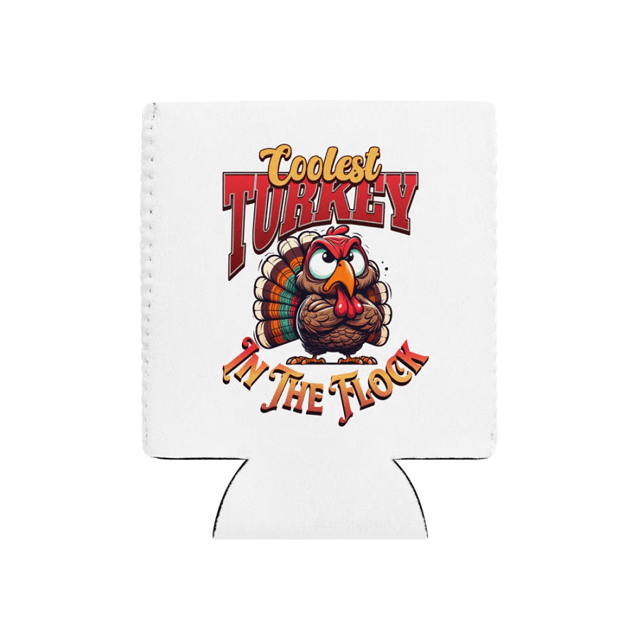 Coolest Turkey In The Flock Can Cooler product image (1)