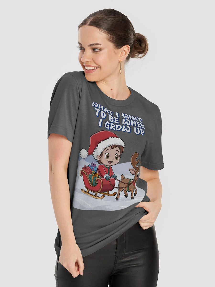 What I Want To Be When I Grow Up - Young Santa T-shirt product image (54)