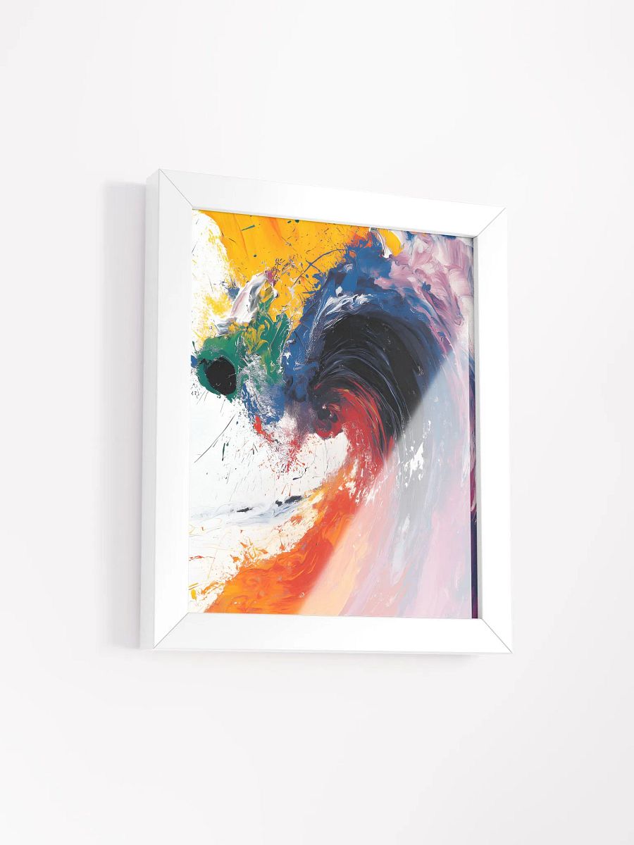 Framed wall art, titled 'Mardi gras wave' product image (28)